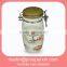 Tableware ceramic seal for cookie jar with steel ring