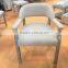 Hot sale Linen restaurant dining tables and chairs furniture