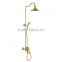 bathroom shower faucets with chorme & gold color -9525A