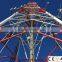 Manufacturer Galvanized self supporting telecom tower