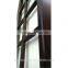 Teak wood with glass door barn slidng door hardware