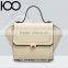 2016 Fashion Woman hard PU leather shoulder handbag