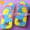 Colorful promotional OEM Logo fashion custom EVA slippers flip flops