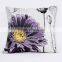 PLUS Beautiful Flower Home Decor Sofa Cushion Cover, OEM colorful pillowcase