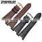 Durable Genuine Leather Deployant Watch Band Strap Buckle Bracelet Watchbands 25*12mm