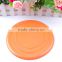 Popular Soft Silicon Flying Discs Frisbee Tooth Resistant Outdoor Dog Training Fetch Toy