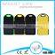 easy portable colorful newest waterproof solar power bank with hook