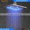 10 Inch Bathroom Skin Care Wall Mounted Water Rainfall LED Overhead Shower