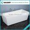 SUNZOOM UPC/cUPC Certified Acrylic Overflow Bathtub, Bathroom Design Bath Tub, Bathtub With Upc