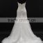 Real sample! Embroideried belt french cording lace sheath pattern wedding dress