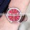luxury genuine leather unisex watches men stainless steel watch quartz watch waterproof flat leather strap watch
