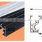 mini order cheap One Circuits 3 Wires Track rail light rail track For LED ceiling hanging Track light