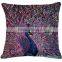 Peacock Oil Painting on Canvas With 3d Digital Printed Cushion Covers