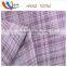 Purple Plaid Shirt 50% Cotton 50% Rayon Blend Fabric
