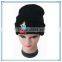 hot sale custom design hat beanies kitted cartoon embroidery cap(KHX-005)