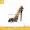 Polyresin Fashionable Hign-heel Resin Funny Wine Bottle Holder