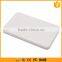 Dual usb output slim power bank with 4 led indicator lights