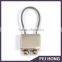 Promotion Gift Metal Cable Lock Zamac Engraved Logo Keychain