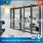 Aluminum bridge cut-off folding door