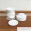 rishang production high quality 50g colored acrylic plastic cylinder empty cream jar
