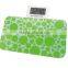 mini color Personal Electronic Digital Bathroom Body Weight scale with retractable LCD Clock