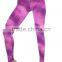 Womens Full Length Nylon/spandex Digital Printing Sports Leggings