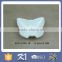 Kinsheng Butterfly Shape Beautiful white Ceramic Plates for Sale