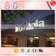 High quality custom made large outdoor acrylic led frontlit store signs