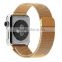 Black Band 38mm/42mm Genuine Watchband Replacement for Apple Watch black Stainless Steel watch bands