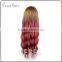 premium human hair blend wig silk top judaica for wholesale