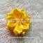 DIY satin ribbon chrysanthemum Flower baby headwear accessory 4CM