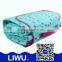 Woven airline blanket for travel on plane