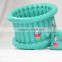 portable mini cute round inflatable baby bath tub for travel