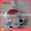 Hanging decoration glass christmas tree ornament christmas gifts crafts flat ball