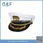 Custom Wholesale White Captain Sailor Hat                        
                                                Quality Choice