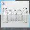 Elegant Decal Scale Glass Cow Milk Bottle Recycled Milk Bottles Vintage With Metal Lids