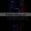 programmed fiber optic tron dance wear