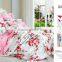 Red floral printed Elegant european design for children Duvet Cover Set