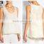 fashion clothes manufacturers A-line sleeveless round neck casual tank top SYA15175