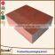 jewelry box wood/natural unfinished wood craft hinged box/unfinished wooden tissue box