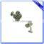 Customized shaped enamel logo metal cufflink