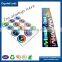 Hot melt high security scratch off white liner bright gold PET film hologram label