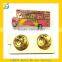 Metal name badges with safety pin