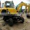 Cheap hyundai excavator R60W-7, R80,R210,R220,R225 used excavator hyundai price