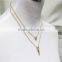 Newest Elegant Multi Layered Triangle Charmed Necklace 2016 Fashion Necklace Wholesale