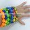 Customized promotional alibaba silicone bracelet new fashion