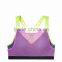 Newest design for women fitness wear yoga bra mesh nylon spandex sport bra