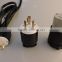 NEMA electrical plug/nema 5-15 twist-lock plug with AC Power Cord Electrical cable US standard 3-prong plug