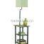 2017 hotel decorative table floor lamp with linen shade good for inn decor high end