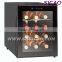 26L 10 bottle thermoelectric glass door wine cooler